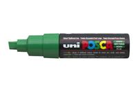 Paintmarker Uni POSCA PC8K breed schuin donkergroen - thumbnail