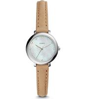 Horlogeband Fossil ES4084 Leder Beige 10mm - thumbnail