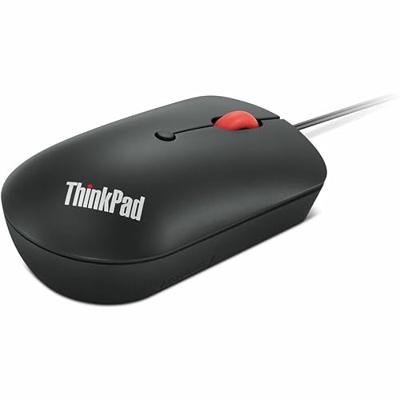 Lenovo ThinkPad Compact Muis Kabelgebonden Optisch Zwart 4 Toetsen 800 dpi, 1600 dpi, 2400 dpi Lenovo ThinkPad Compact Muis Kabelgebonden Optisch Zwart 4 Toetsen 800 dpi, 1600 dpi, 2400 dpi
