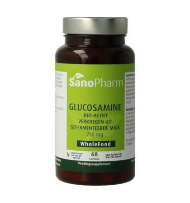 SanoPharm WholeFood Glucosamine Capsules
