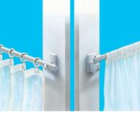 tesa POWERSTRIPS® Vario gordijnhaak Wit Inhoud: 4 stuk(s) - thumbnail