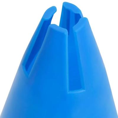 VidaXL Hindernissenset voor honden blauw en geel