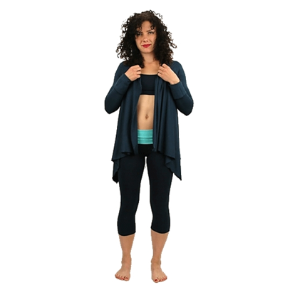 Yoga Wrap 'Sukha' Teal One Size Yoga Wrap 'Sukha' Teal One Size