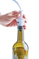 Solis 92286 Vacuüm Wijnfles Stopper 2 Stuks Wit/Zwart - thumbnail