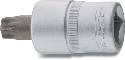 HAZET Dopsleutelbit 992-T55H · 1/2 inch (12,5 mm) vierkant hol · Tamper resistant TORX®-profiel · SW T55H HAZET Dopsleutelbit 992-T55H · 1/2 inch (12,5 mm) vierkant hol · Tamper resistant TORX®-profiel · SW T55H