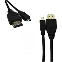 Kabel HDMI naar Micro HDMI EDM 51234 Zwart 1 m - thumbnail