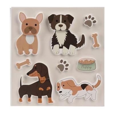 3D Stickervel Huisdieren