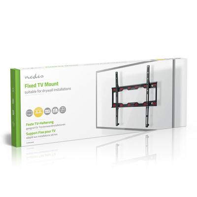 Nedis TVWM4030BK Vaste Tv-beugel Voor Gipsplaat Zwart 23 - 55" Max. 35 Kg 28 Mm Afstand Tot Muur Zwart - thumbnail