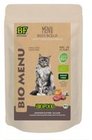 BF Petfood Biofood Organic Rund Bio menu natvoer kat (zakjes 100 gr) 20 x 100 g - thumbnail