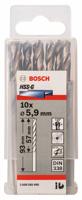 Bosch Accessories 2608585496 2608585496 HSS Metaal-spiraalboor 5.9 mm Gezamenlijke lengte 93 mm Geslepen DIN 338 Cilinderschacht 10 stuk(s) - thumbnail