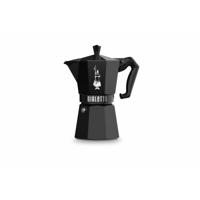 Percolator Bialetti MOKA EXCLUSIVE Zwart Aluminium 6 Kopjes - thumbnail