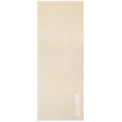 Cawö Cawö Sauna Cotton & Hemp Saunadoek 80x200 natur
