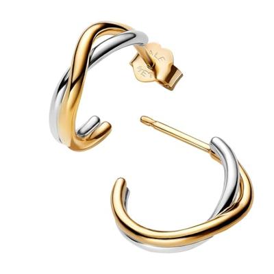 Dames oorbellen Pandora 263880C00 Gouden Zilverkleurig