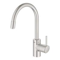Keukenmengkraan GROHE Concetto Hoog Uittrekbare Mousseur (Grohe Zero) - thumbnail