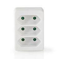 Stopcontact Splitter EU Wit
