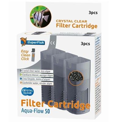Superfish Aquaflow 50 crystal cl.cart.3st