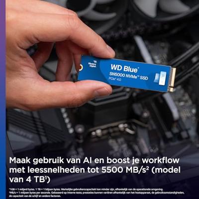 Hard Drive Western Digital Blue SN5000 2 TB SSD