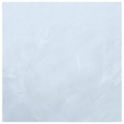 vidaXL Vloerplanken zelfklevend 5,11 m² PVC wit marmerpatroon