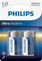 Philips eXtreme Life + 2-Blister C cell (LR14) - thumbnail