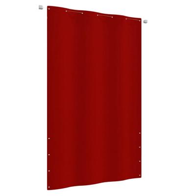 VidaXL Balkonscherm 140x240 cm oxford stof rood