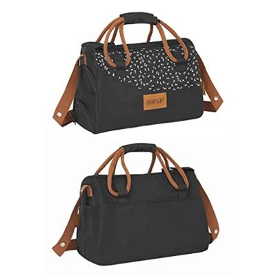 Badabulle Luiertas Pocketstyle camel en zwart