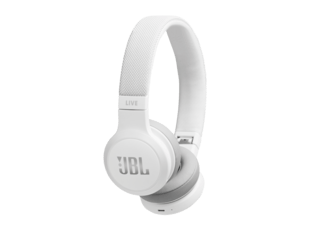 JBL Live 400BT Headset Hoofdband Bluetooth Wit