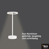 SLV Buiten tafellampVinolina One wit - oplaadbaar - 1007357 - thumbnail