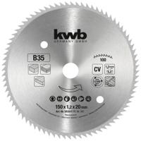 kwb 583511 Cirkelzaagblad 150 x 20 mm 1 stuk(s) - thumbnail