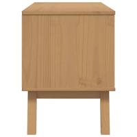 Tv-meubel OLDEN 114x43x57 cm massief grenenhout bruin - thumbnail