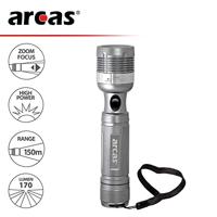 Arcas Arcas 3W Zaklamp werkt op batterijen LED 130 lm 169 g - thumbnail