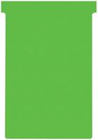 Nobo T-planbordkaarten index 4, ft 180 x 124 mm, groen - thumbnail