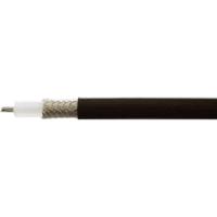 Huber+Suhner 22510015 Coaxkabel Buitendiameter: 4.95 mm RG58 C/U 50 Ω 38 dB Zwart per meter - thumbnail