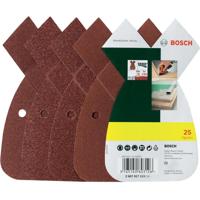 Bosch Accessoires 25-delige schuurbladenset voor multischuurmachines - 2607017113 - thumbnail