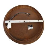 QAZQA Industriële plafondlamp roestbruin 35 cm - Barril - thumbnail