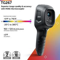 FLIR TG267 Warmtebeeldcamera -25 tot +380 °C 160 x 120 Pixel 8.7 Hz MSX - thumbnail