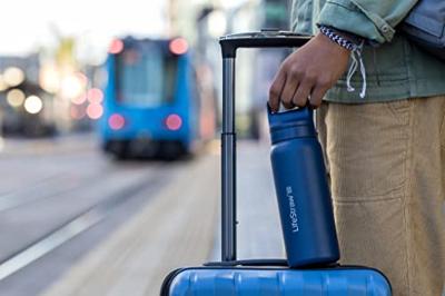 LifeStraw Go 2.0 Rvs Waterfilter 700Ml Drinkfles Aegean Sea Blue 700ml LifeStraw Go 2.0 Rvs Waterfilter 700Ml Drinkfles Aegean Sea Blue 700ml