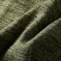 Kindershirt met lange mouwen berenprint 104 gemleerd kakikleurig - thumbnail
