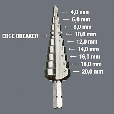 Wera 05104672001 HSS Getrapte boor 4 - 20 mm Gezamenlijke lengte 20 mm Cilinderschacht 1 stuk(s)