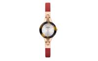 Horlogeband Armani AR7394 Leder Rood - thumbnail