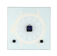 NeXtime klok 8157 Watch One, 43x43.2 cm, Wall, Blue/ Yellow - thumbnail