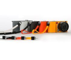 Leica 18813 Neck strap silicon melon-yellow Leica 18813 Neck strap silicon melon-yellow