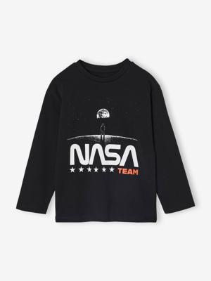 T-shirt met lange mouwen NASA® jongen zwart