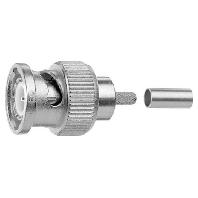 Telegärtner 100027501 100027501 BNC-connector Stekker, recht 75 Ω 1 stuk(s) - thumbnail