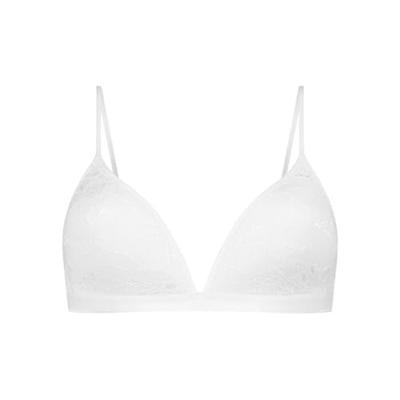 Kanten Bralette/BH padded - bh zonder beugel met vulling - Bh met kanten rand - thumbnail
