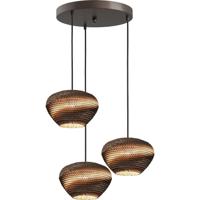 Masterlight 3-lichts hanglampCartone met Ø24 Think Paper kappen - 2512-15-35-3-24 - thumbnail