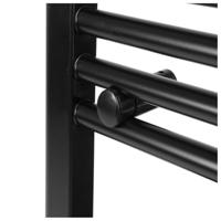 Eurom Sani Bathroom Radiator 600 WiFi Badkamerkachel Zwart - thumbnail