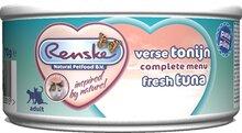 Renske Graanvrij pâté tonijn natvoer kat (blikjes) 2 trays (48 x 70 g)