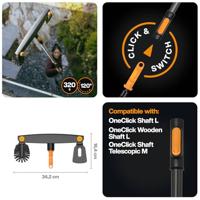 Fiskars OneClick Dakgootreiniger - 1080698 - thumbnail