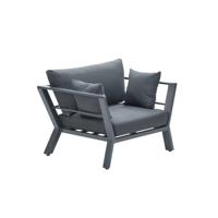 Sasha lounge fauteuil carbon black/reflex black Garden Impressions - Garden impressions - thumbnail