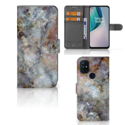 OnePlus Nord N10 | Bookcase | Marmer Grijs